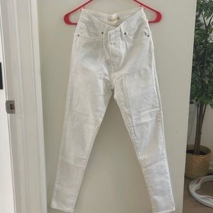 (NEW NWOT) Levi’s 721 High Rise White High Skinny Jeans size 26 w 28 l